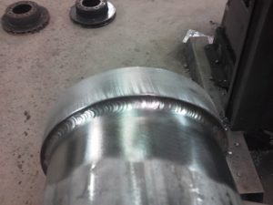 Welding of stainless steel by Rice Lake Fabricating